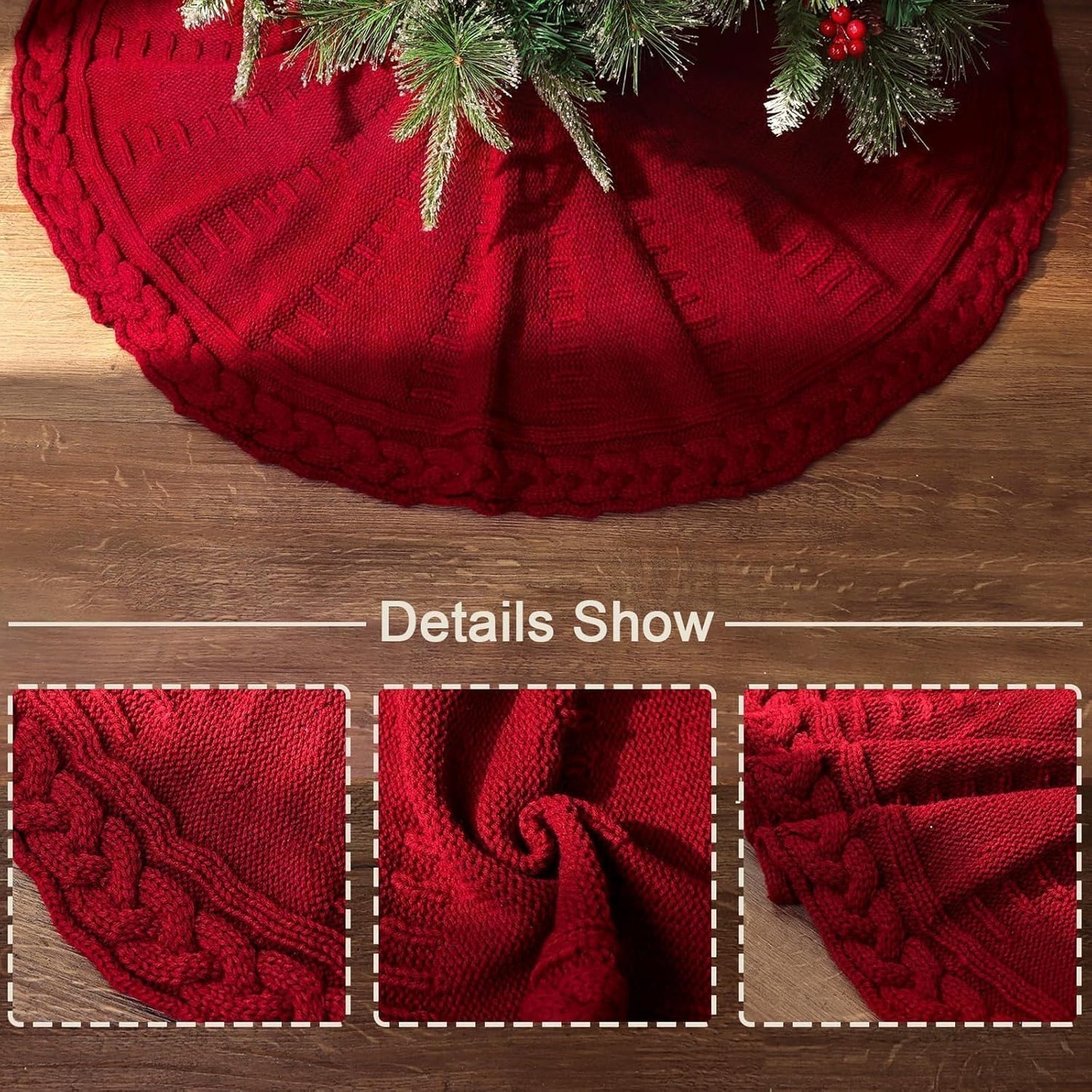Knitted Tree Skirt
