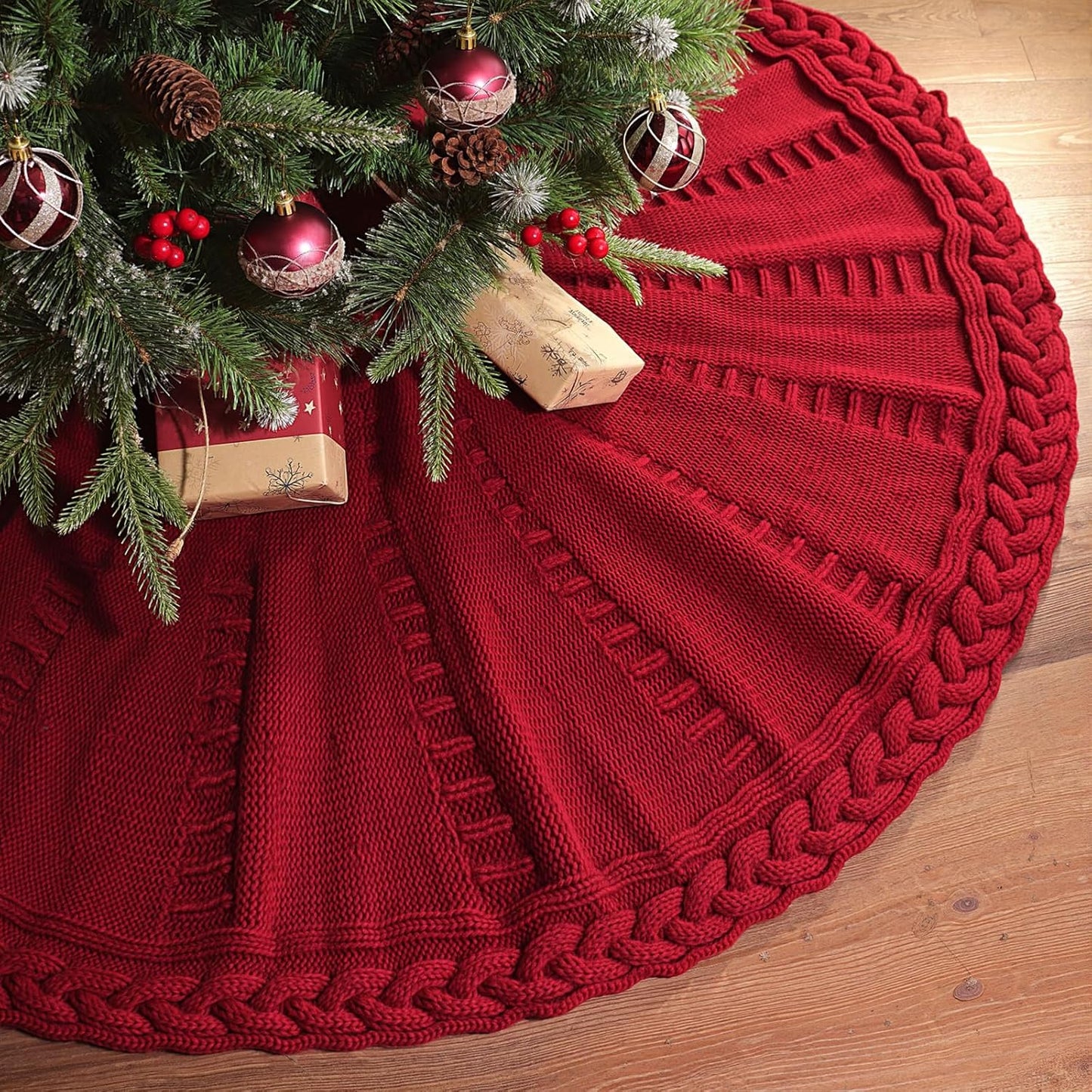 Knitted Tree Skirt