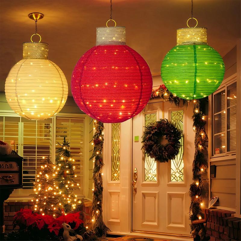HollyHaus™ 3-Piece Lighted Pop-Up Christmas Ornament Set